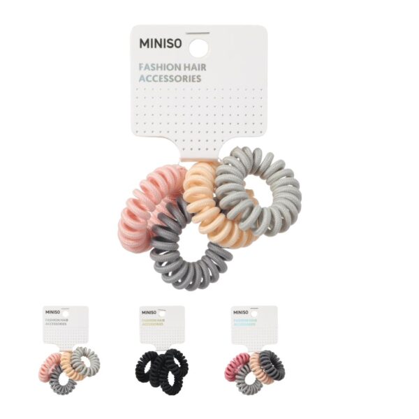 4.0 Spiral Hair Ties (4pcs)