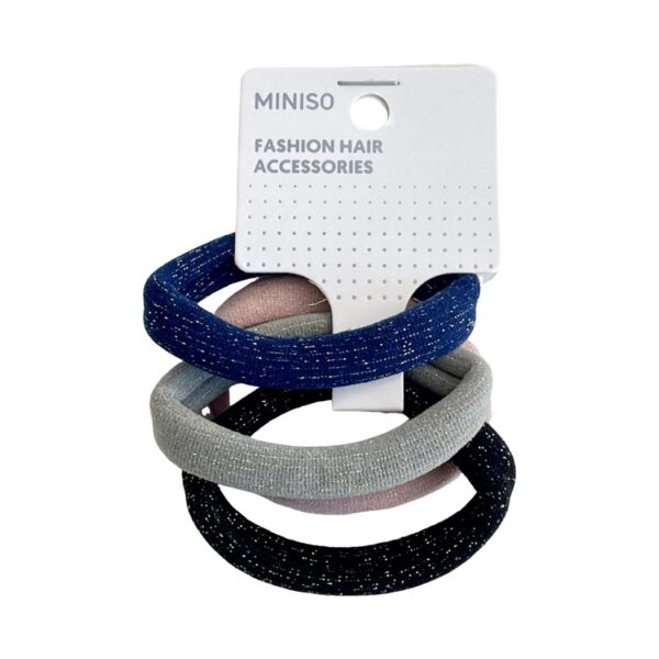 Western Style Colored Rubber Band 4pcs