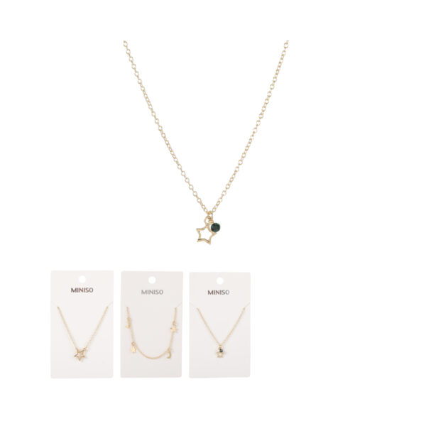 Fashion Series Moon and Stars Necklace (1 pc)