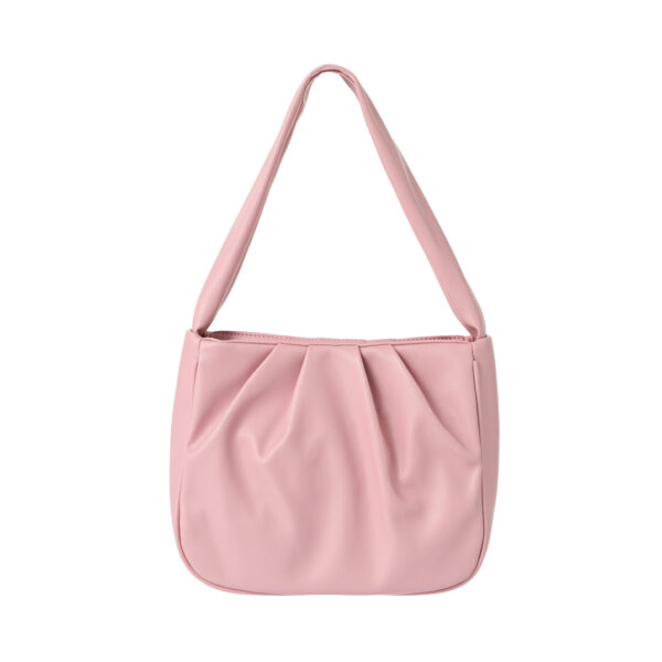 Pleated Shoulder Bag(Light Pink)