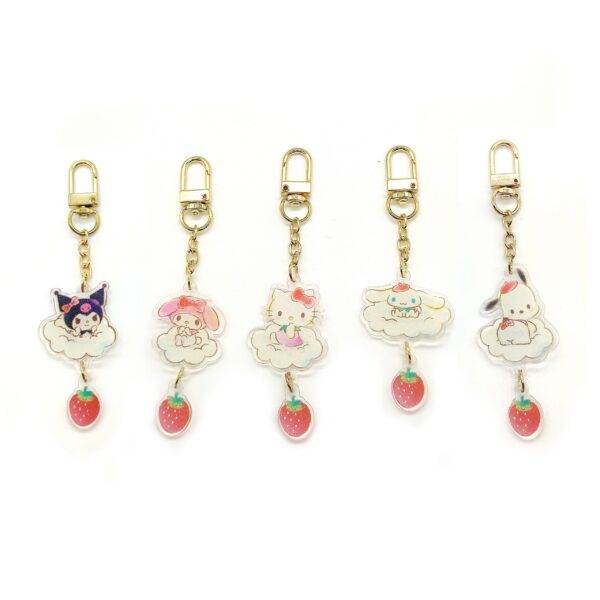 Sanrio characters Strawberry Collection Acrylic Keychain