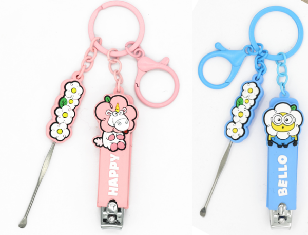 Daisy Minions Collection Nail Clippers & Cleaning Tool Keychain